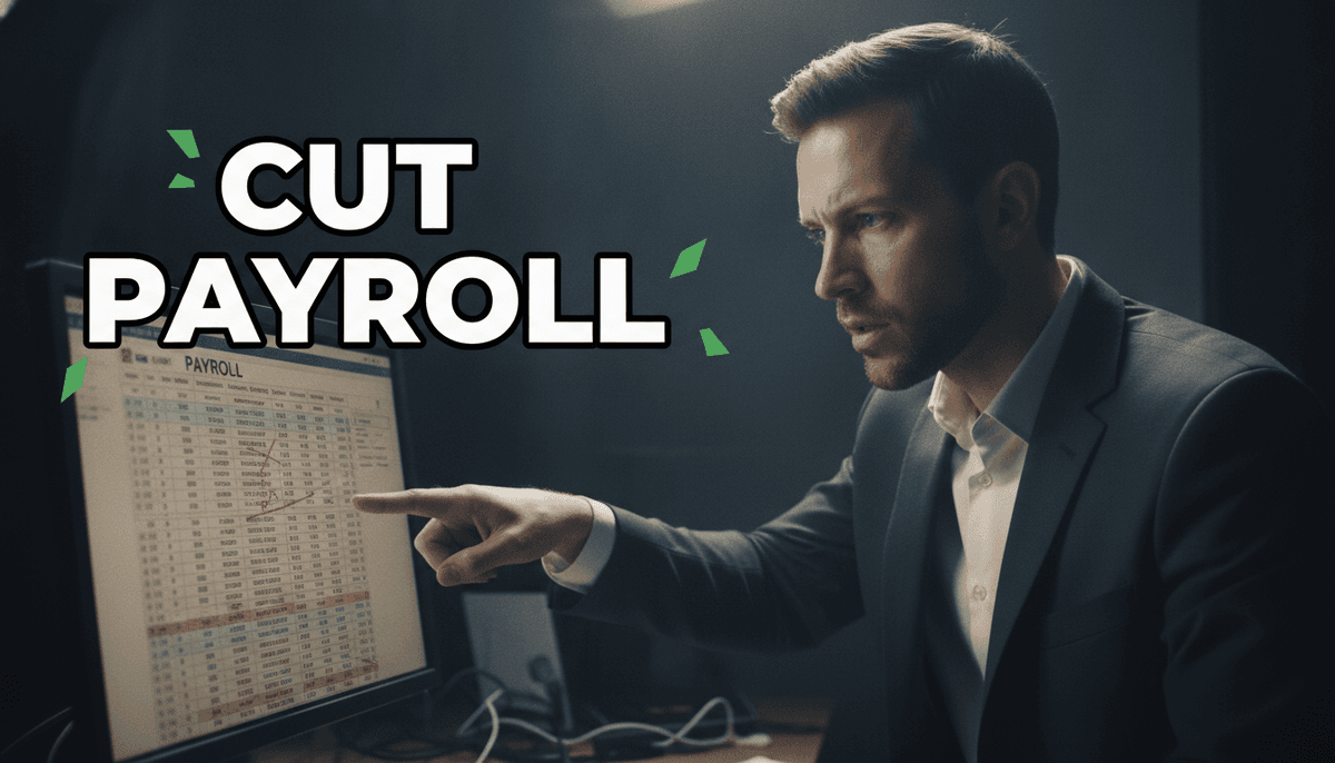 We cut payroll and grew anyway